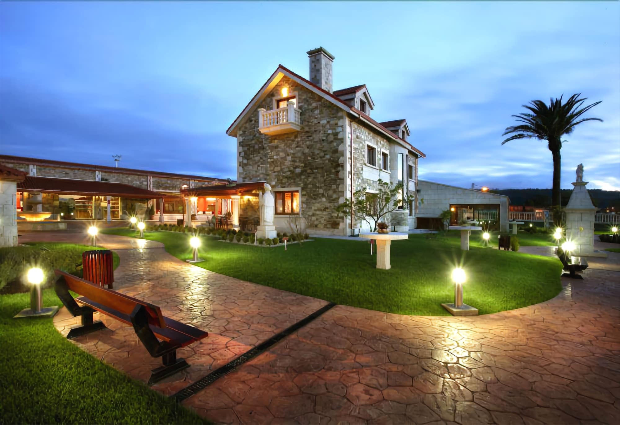 Complejo Aldeola Bed & Breakfast Malpica Eksteriør bilde